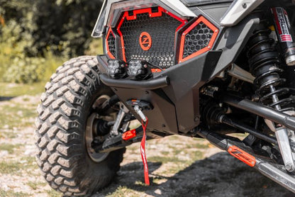 Polaris Pro R And Turbo R Front Bumper W/ Winch Mount